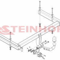 Audi A4 2004-2007 Çeki demiri Sedan , Stationwagon