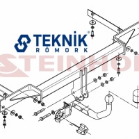 Chevrolet Cruze Çeki Demiri Hatchback,Sedan 2009 - 2013 