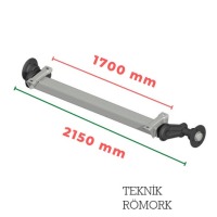 KNOTT 1500 kg Torsiyonlu Aks Frensiz Dingil 1700 mm VGB15-MV/M